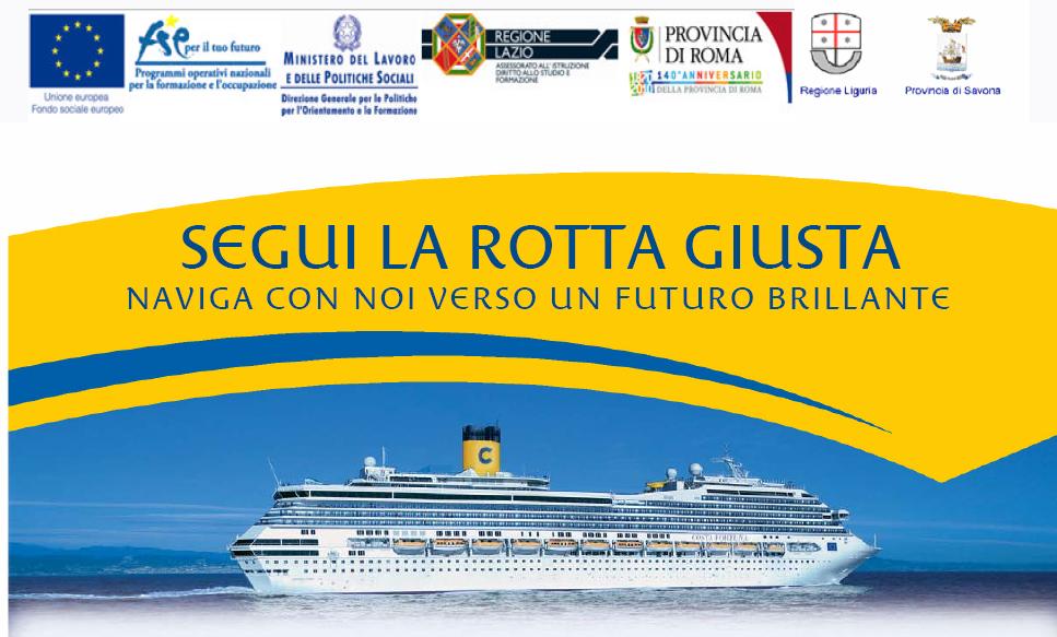 Corsi di formazione per giovani da inserire a bordo delle navi Costa Crociere